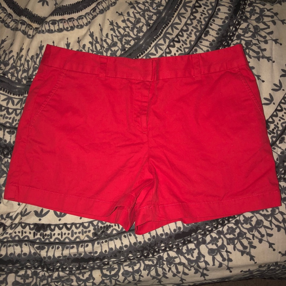 Ann Taylor LOFT Sz 8 Original Shorts Red